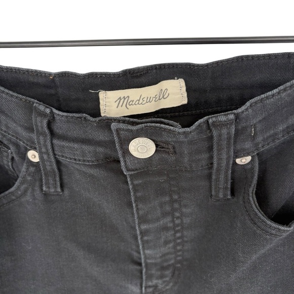 Madewell Women's 9” High-Rise Black Skinny Jeans - Picture 6 of 11